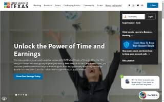 Credit Union of Texas website