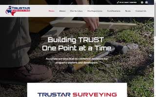 Trustar Surveying website