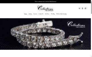 Collections Fine Jewelry website
