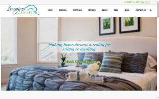 Imagine Gurus Home Staging & Design website