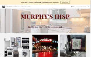 Murphy's Appliance Sales & Services website