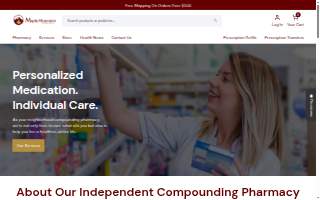 Maple Mountain Pharmacy website