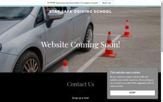 Stay Safe Driving School website