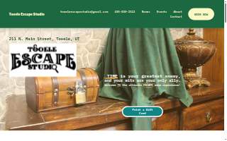 Tooele Escape Studio website