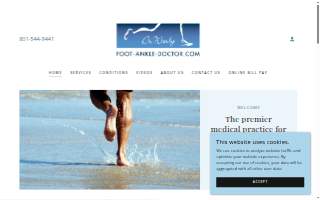 Foot Ankle Doctor website