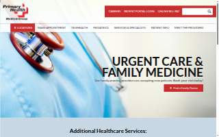 Primary Health Medical Group - Cole & Fairview website
