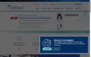 Deroyal Surgical Industries website