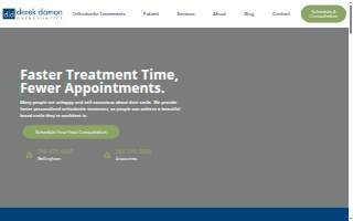 Derek Damon Orthodontics - Anacortes website