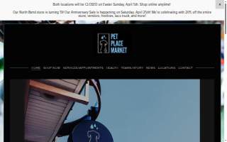 Pet Place Market of Anacortes website
