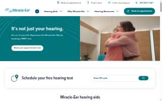 Miracle-Ear Hearing Aid Center of Arlington website