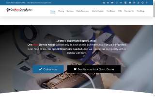 One Hour Device Repair Bothell website