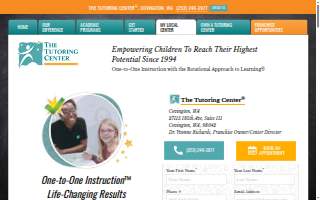 The Tutoring Center - Covington WA website