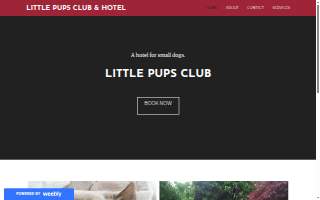 Little Pups Club website