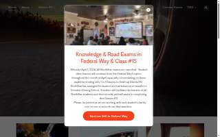 Northstar Driving Academy website