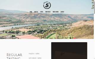 Circle 5 Winery (Martin-Scott) website