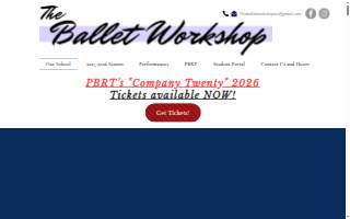 The Ballet Workshop, Inc. website