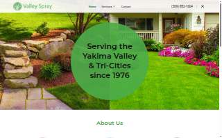 Valley Spray LLC website