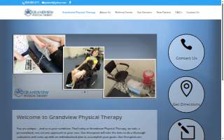 Grandview Physical Therapy website