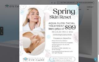 Northshore Eye Care website