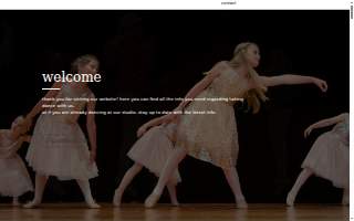 Fresh Attitude Dance Studio website