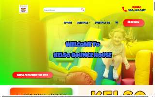 Kelso Bounce House Rental LLC website