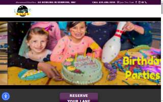 Kenmore Lanes website