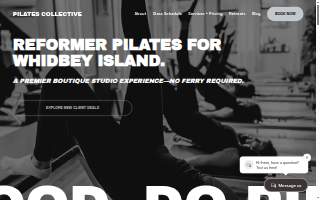 Pilates Collective - Oak Harbor website