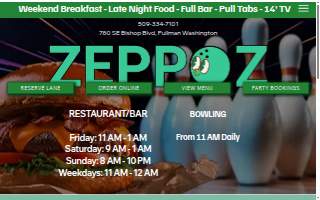 Zeppoz Restaurant website