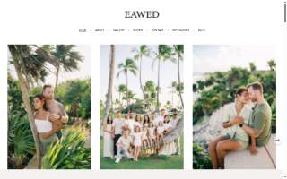 Photographer Evan Aristov - EAWED.com website