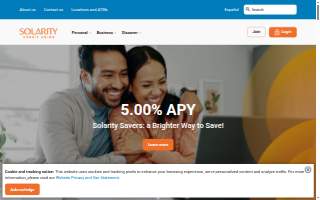 Solarity Credit Union of Toppenish website
