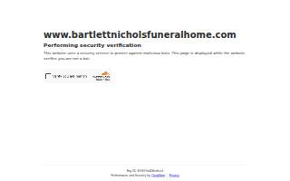 Bartlett-Nichols Funeral Home website