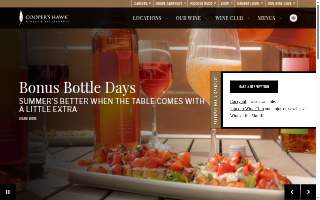 Cooper's Hawk Winery & Restaurant website