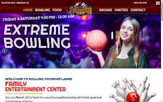 Rolling Thunder Lanes website
