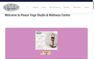 Peace Yoga Studio & Wellness Center of Menomonee Falls website