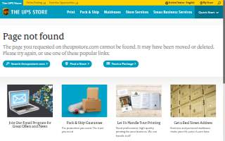 The UPS Store of Rice Lake website