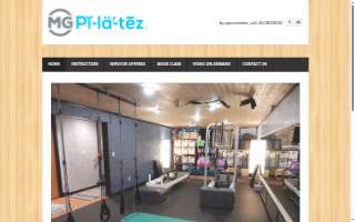 MG Pilatez website