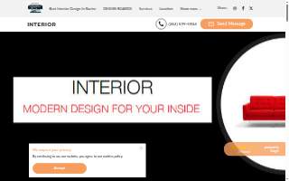 Interior Designer website