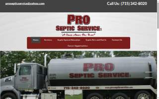 Pro Septic Service LLC website