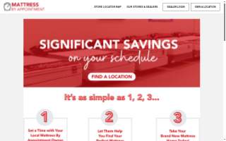 Mattress By Appointment of Sussex website