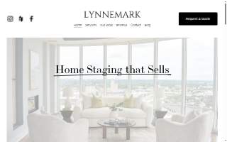 LynneMark Home Staging website
