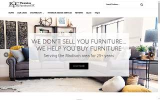 Waunakee Furniture ETC website