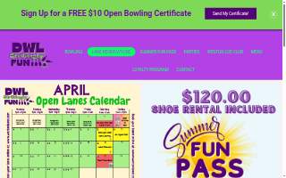 Dale's Weston Lanes website