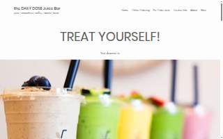 the DAILY DOSE Juice Bar of Whitefish Bay website