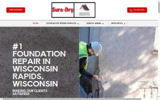 Wisconsin Rapids Foundation Repair website