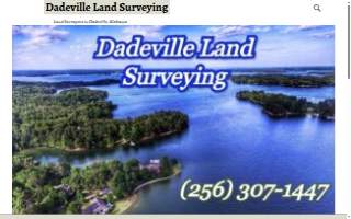 Dadeville Land Surveying website
