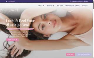 Infinity Med-I-Spa of Anniston website