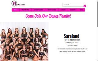 Rising Stars Studio of Dance website