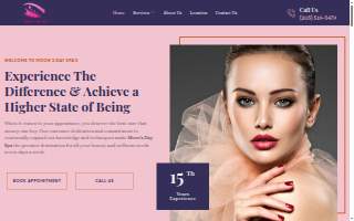 Moon's Day Spa - Chelsea website