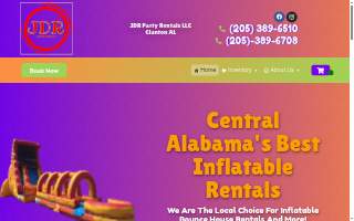 JDR Party Rentals LLC website
