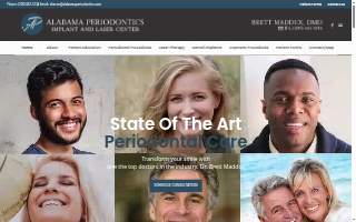 Alabama Periodontics: Brett Maddux DMD website